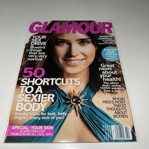 #N97- 2007 FEBRUARY GLAMOUR MAGAZINE - JENNIFER CONNELLY COVER - Foto 1 di 11