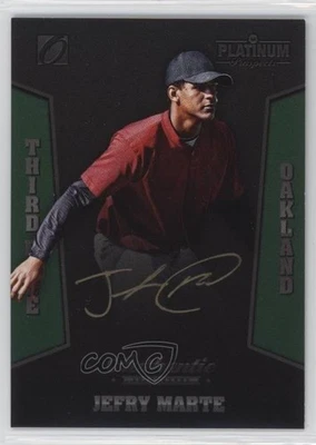 2013 Onyx Platinum Prospects Auto Gold Ink /150 Jefry Marte #PPAU18 Auto - Image 1 of 2