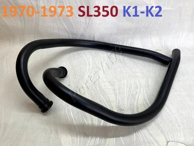 Tubo de escape silenciador Honda SL350. Tubo silenciador de escape SL350 K1 K2 1970-1973 Foto 1 de 4