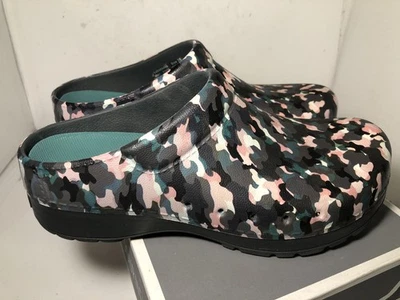 Zuecos de enfermería Dansko Shoes para mujer 8-8,5 Kane azul moldeado 38 ligeros usados en excelente estado Foto 1 de 4