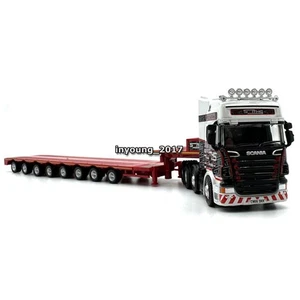 1:76 SCANIA R Topline Nooteboom Low Loader Semi Truck Model Diecast Collection - Picture 1 of 13