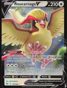 Carte Pokémon Roucarnage-V 137/196 Origine Perdue Français - Picture 1 of 2