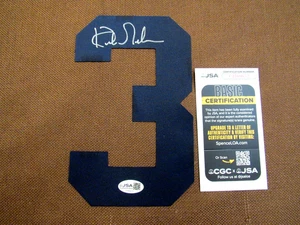 KIRK GIBSON DODGERS DETROIT TIGERS SIGNED AUTO VINTAGE UNIFORM NUMBER JSA BEAUTY - Picture 1 of 3