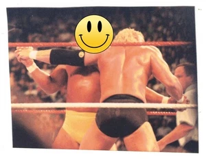 ORIGINAL Candid Foto von Hulk Hogan Sid Justice! Wrestlemania VIII 4.5.1992 - Bild 1 von 1