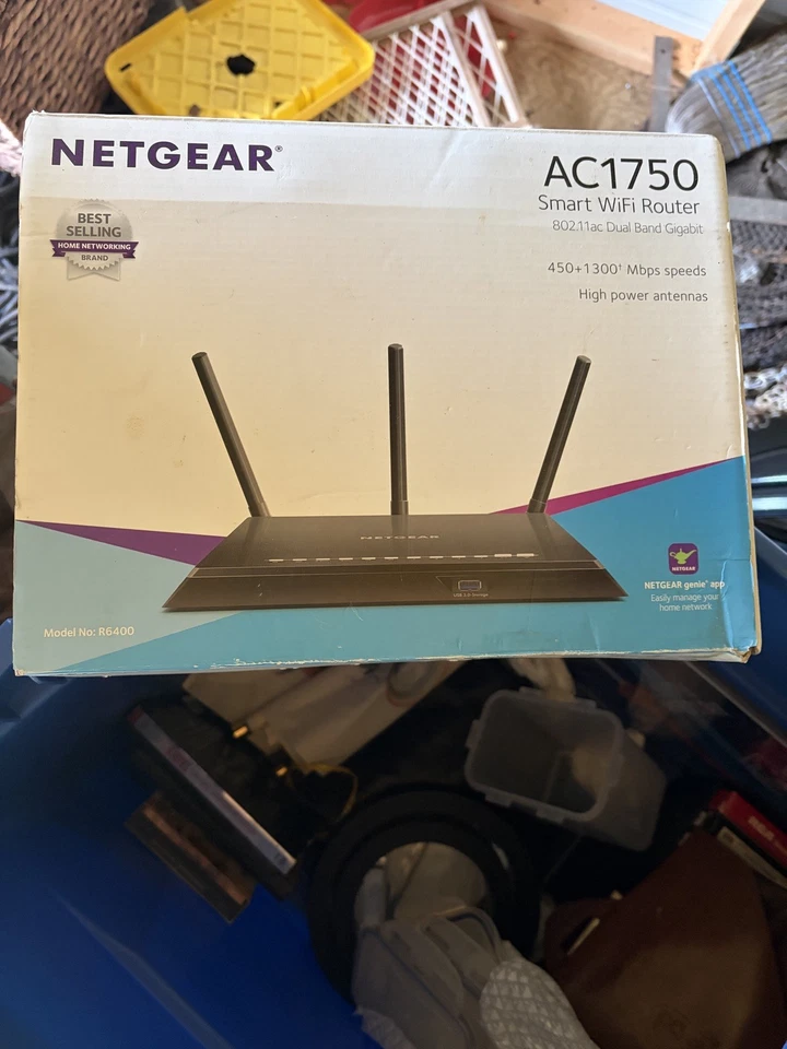 NETGEAR - AC1750 Dual-Band Wi-Fi 5 Router - Black - Image 1 of 1
