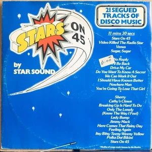 STAR SOUND - STARS ON 45 - Vinyl LP - CBS - 1981 - VG FREE POSTAGE (2775) - Picture 1 of 5