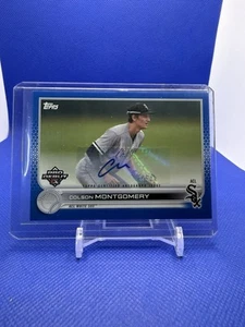 Colson Montgomery 2022 Topps Pro Debut /150 Auto Blue #PD-185 White Sox - Picture 1 of 2