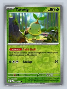 Turtwig Reverse Holo SV05: Temporal Forces #010/162 Pokemon TCG - Picture 1 of 2