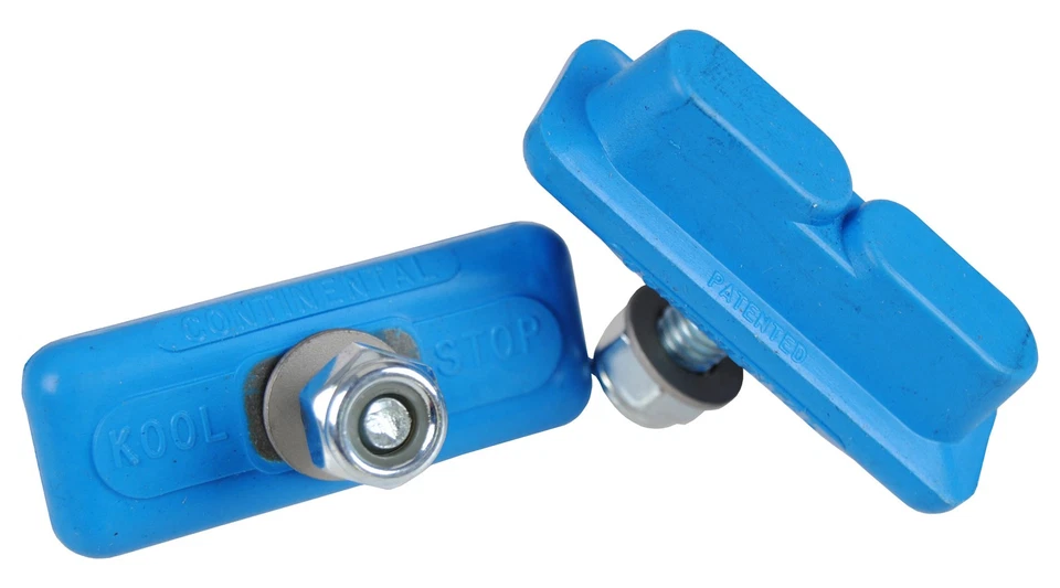 Pastillas de freno KOOL STOP Continental bicicleta ROSCADAS para Skyway Mags AQUA BLUE Foto 1 de 1