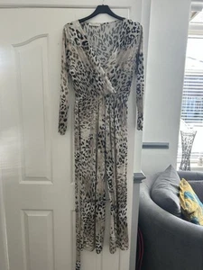 Womens Beige Anima Jumpsuit One-Piece Size M - Picture 1 of 4