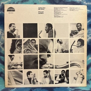 Pharoah Sanders LP Izipho Zam (My Gifts) STRATA-EAST Original 1973 Pressing RARE - Foto 1 di 11