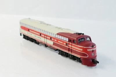 Life Like 7193 N Scale DC Locomotive Rock Island E8A RI - Image 1 of 4