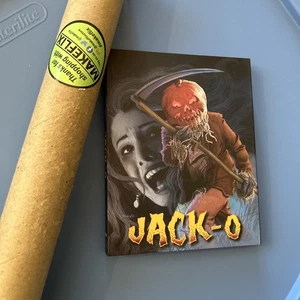 Jack-O Blu Ray 1995 Rare HTF OOP Halloween Horror Makeflix Retromedia Quigley - Picture 1 of 10
