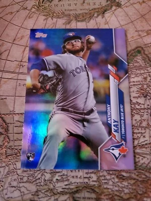 ANTHONY KAY 2020 TOPPS SERIES 1 RC RAINBOW FOIL ~ ROOKIE #167 ~BLUE JAYS ⚾️🔥 - Image 1 of 2