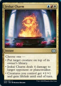 MTG 2x JESKAI CHARM EXC - TALISMANO JESKAI 232 - 2X2 - MAGIC - Picture 1 of 1