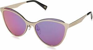 Marc Jacobs Silver MARC 198/S J5GVQ Mirrored Cat Eye 99-01-145 Sunglasses S1730