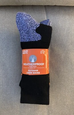 Calcetines impermeables al aire libre Trail mezcla de lana se adapta a zapatos talla 6-12 4 pares nuevos con etiquetas Foto 1 de 4