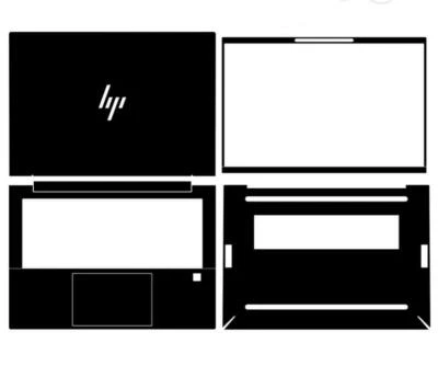 KH Special Laptop Leather Skin Stickers Fit HP EliteBook 845 G8 - Image 1 of 4