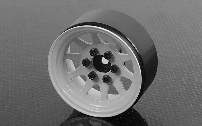 RC4WD OEM Stamped Steel 1.9 Beadlock Wheels (White) - Image 1 of 1