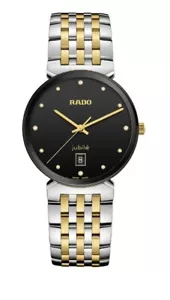 Reloj Rado Florence Clásico Diamantes Acero Inoxidable Esfera Negra Unisex R48912743 - Imagen 1 de 5