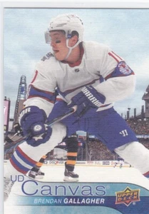 16/17 UD..BRENDAN GALLAGHER..LIENZO..TARJETA # C48..CANADIENS..ENVÍO COMBINADO - Imagen 1 de 1