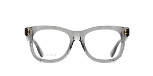 GUCCI GG1186O 008 TRANSPARENT GRAY 53mm Brille Fassung - Bild 1 von 4