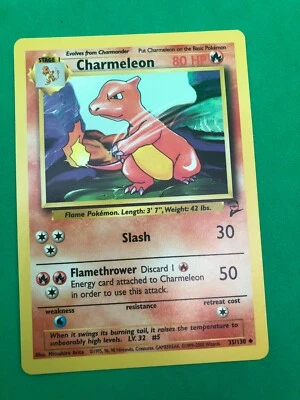 Charmeleon - 35/130 - Base Set 2 - 2000 - Pokemon - Unplayed Near Mint - Image 1 of 3