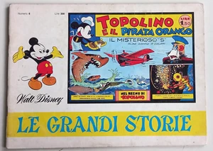 LE GRANDI STORIE Disney N. 6 -6/1967 -Topolino e il pirata..- ed. MONDADORI - Picture 1 of 2