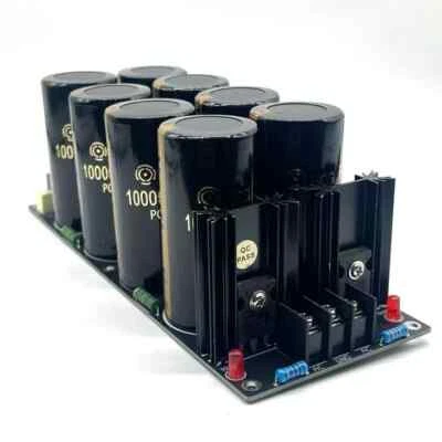 8 * 10000UF 125V Capacitor Rectifier Filter Power Board Power Amplifier PCB - image 1 of 4
