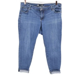 Kut From The Kloth Capri Jeans Damen 14W Blau Weekend Classic Comfort Travel - Bild 1 von 16