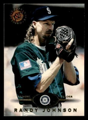 Randy Johnson 1995 Stadium Club  Card #340 Seattle Mariners - Image 1 of 2
