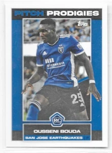 Ousseni Bouda San Jose Earthquakes 2023 Topps MLS Pitch Prodigies Rookie #142 - Picture 1 of 1