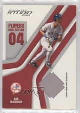 2004 Donruss Studio Players Collection Relics Red /150 Don Mattingly #PC-22