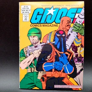 Vintage GI Joe Comics Magazin Minibuch TPB Ausgabe #9 April 1988 - Bild 1 von 10