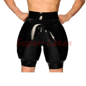 Pantalones cortos inflables de látex para hombre goma 0,4 mm látex pantalones cortos de baño - Imagen 1 de 2