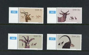 Y361 Südwestafrika 1980 Fauna Impala 4v.     MNH - Bild 1 von 1