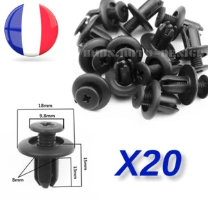 x20 Clips Befestigungsniet kompatibel VOLVO Stoßstange Kotflügel Verkleidung  - Bild 1 von 12