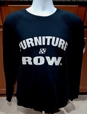 Furniture Row Racing XL Team Issued Black Sweatshirt Shirt NASCAR Truex Jones