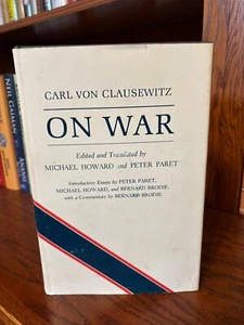 On War.  Carl Von Clausewitz. 1st HC Ptg thus. Princeton 1976. Fine-/NF- - Foto 1 di 7