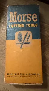 Vintage Morse Cutting Tools High Speed Straight Shank Drill Set - Picture 1 of 4