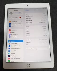 Apple iPad Air 2 A1566 16 GB, Wi-Fi, 9.7 in - Silver - Afbeelding 1 van 3