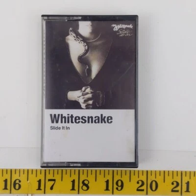Whitesnake Slide It In Cassette Tape 1984 Geffen Records Hard Rock Album Vintage - Image 1 of 4