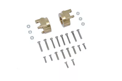 GPM Brass Rear Gear Box Mounts Multiple Positioning Holes For TRAXXAS 1/10 TRX4 - Image 1 of 4