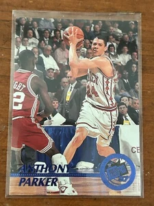 1997 Press Pass Blue Anthony Parker #22 Rookie RC - Picture 1 of 2