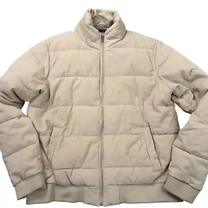 Cotton On Garments Corduroy Jacket Mens XL Brown Heavyweight Insulated - Picture 1 of 10
