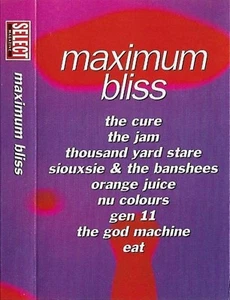 SELECT MAXIMUM BLISS CURE JAM SIOUXSIE  PROMO CASSETTE ALBUM Acoustic Techno  - Picture 1 of 9