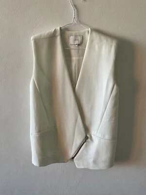 IRO - Chaleco Damas Marfil "Valonia" Cremallera Frontal - Talla 36. Foto 1 de 4