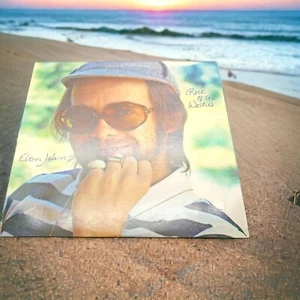 Elton John Rock of the Westies 1975 LP Lyric Sheet VG Vinyl/Cover MCA-2163 - Picture 1 of 18