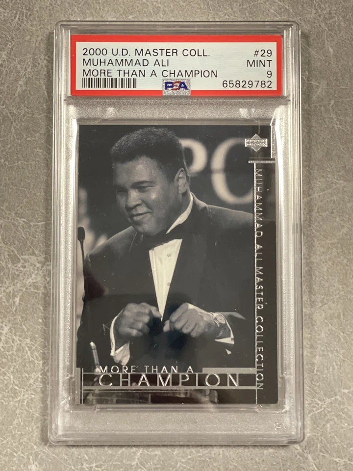 2000 Upper Deck Master Collection Muhammad Ali /250 #29 PSA 9 MINT - Image 1 of 2