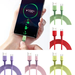 2/3PCS Fast Charging USB Type C USB-C Cable Data Cord For Xiaomi Samsung 1.5M Ḛ - Picture 1 of 29